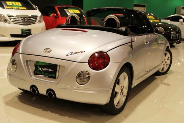 ขาย Daihatsu Copen สีบรอนซ์ เกียร์ ออโต้ รถสปอรต์เปิดประทุน ไซส์ มินิ เครื่องยนต์เบนซิล 660cc Turbo สภาพเดิมๆสีเดิมๆสวยๆพร้อมเก็บ บอกเลยว่าสภาพแบบนี้ราคานี้ไม่ต้องหาในตลาด ราคาถูกสุดในประเทศ 759,000 พร้อมเซอร์วิทย์ใหญ่ก่อนออกรถ และมีศูนย์บริการไว้รองรับใน ขาย Daihatsu Copen สีบรอนซ์ เกียร์ ออโต้ รถสปอรต์เปิดประทุน ไซส์ มินิ เครื่องยนต์เบนซิล 660cc Turbo สภาพเดิมๆสีเดิมๆสวยๆพร้อมเก็บ บอกเลยว่าสภาพแบบนี้ราคานี้ไม่ต้องหาในตลาด ราคาถูกสุดในประเทศ 759,000 พร้อมเซอร์วิทย์ใหญ่ก่อนออกรถ และมีศูนย์บริการไว้รองรับใน