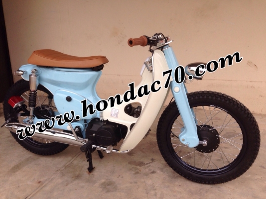 รับสั่งประกอบ old school c70 street cubc70 งานเนียนๆ คุณภาพส่งออก การันตรีได้เลย