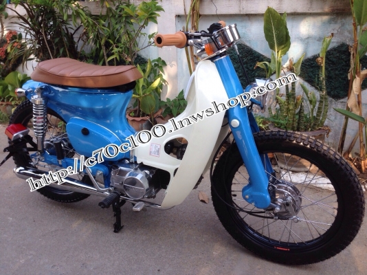 รับสั่งประกอบ old school c70 street cubc70 งานเนียนๆ คุณภาพส่งออก การันตรีได้เลย
