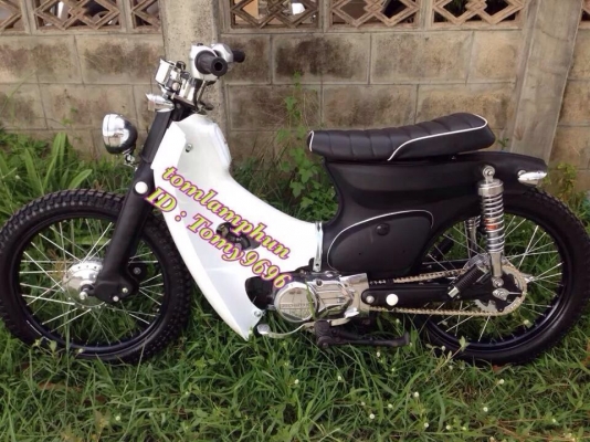 รับสั่งประกอบ old school c70 street cubc70 งานเนียนๆ คุณภาพส่งออก การันตรีได้เลย