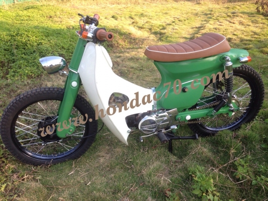 รับสั่งประกอบ old school c70 street cubc70 งานเนียนๆ คุณภาพส่งออก การันตรีได้เลย
