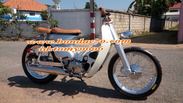 รับสั่งประกอบ old school c70 street cubc70 งานเนียนๆ คุณภาพส่งออก การันตรีได้เลย