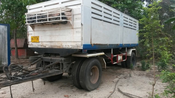 ลูกพ่วง ดั้ม 2 เพลา สภาพงามๆพรัอมใช้