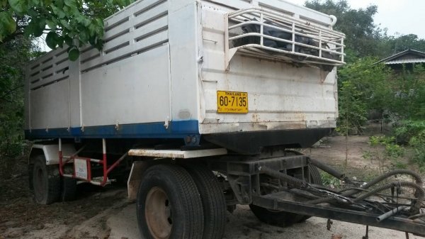 ลูกพ่วง ดั้ม 2 เพลา สภาพงามๆพรัอมใช้