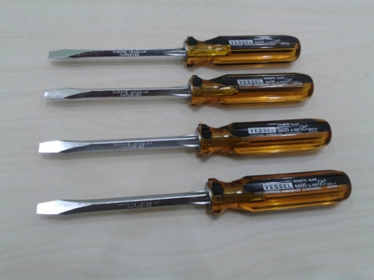 ไขควงแบน VISSEL 6600 Made In Japan @290