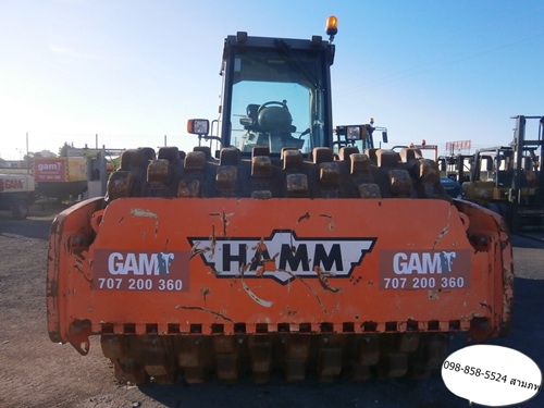 รถบด HAMM 3520  #H*******  2007Y  3982HR  20ตัน Tel : 098-858-5524 สามภพครับ