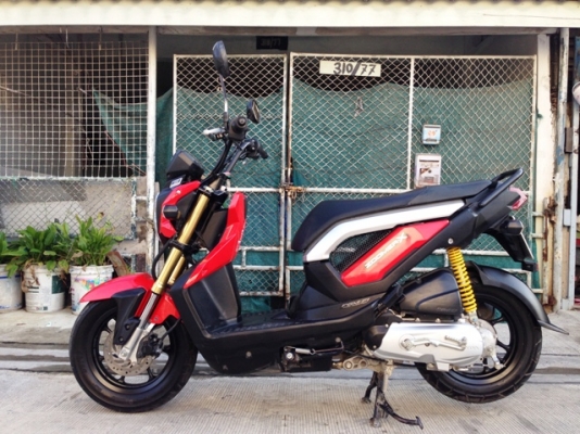 honda zoomer x ปลายปี56 ใหม่มากๆ ขี่กลับบ้านได้เลย 29900 ลดได้นิดหน่อย