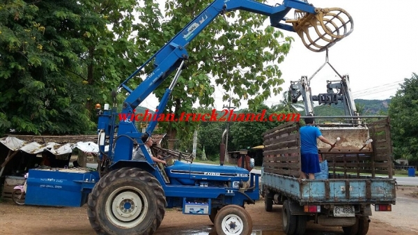 ขายแล้วขอบคุณโก้มิตร-เจ๊ตามากครับ ชุดตักหน้ารถไถฟอร์ด FAUCHEUX F2 ตรงรุ่น40NH แต่เอาไปใส่คูโบต้าM6040ครับ