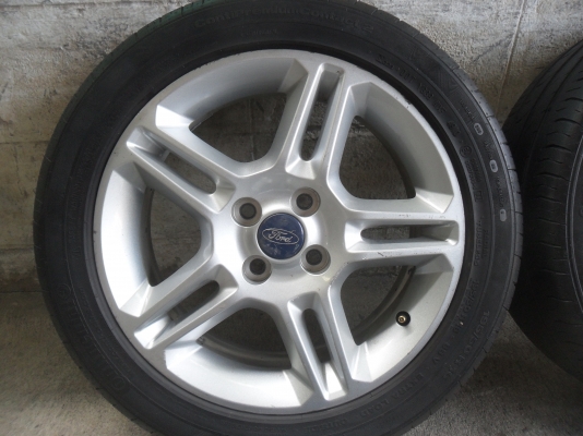 ล้อแม็ก 16นิ้ว 4รู100 ฟอด พร้อมยาง 195/50R16ปี11 สวยๆ 4 ล้อ ราคา 5500 บาท