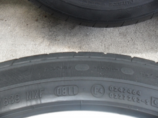 ล้อแม็ก 16นิ้ว 4รู100 ฟอด พร้อมยาง 195/50R16ปี11 สวยๆ 4 ล้อ ราคา 5500 บาท