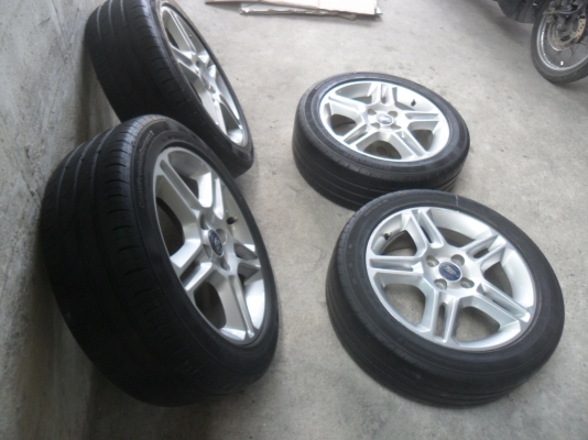 ล้อแม็ก 16นิ้ว 4รู100 ฟอด พร้อมยาง 195/50R16ปี11 สวยๆ 4 ล้อ ราคา 5500 บาท ล้อแม็ก 16นิ้ว 4รู100 ฟอด พร้อมยาง 195/50R16ปี11 สวยๆ 4 ล้อ ราคา 5500 บาท