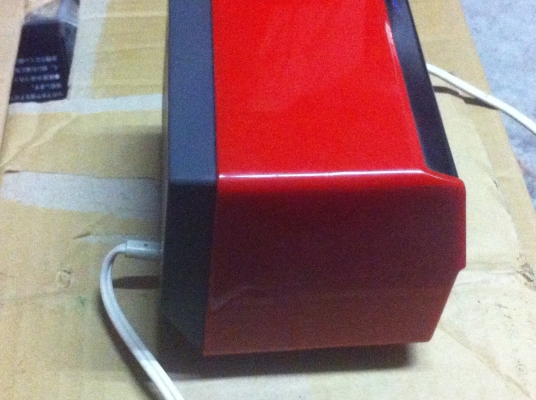 กบเหลาดินสอไฟฟ้า National สีแดงแค่เสียบดินสอเครื่องจะเหลาดินสอเอง