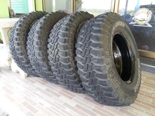 ล้อพร้อมยาง deestone mud clawer 265/75 ขอบ 16 ปี 2012