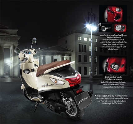 Yamaha Grand Filano ฟรีดาวน์ ไม่ต้องจ่ายดาวน์สักบาทออกรถได้เลย Yamaha Grand Filano ฟรีดาวน์ ไม่ต้องจ่ายดาวน์สักบาทออกรถได้เลย