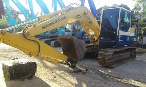 ขายรถแม็คโค KOMATSU PC 120-5 คอนโทรนสั้น
