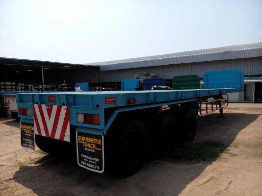 มีหาง 3 เพลา 12.50 เมตร หลายหางสภาพใหม่ๆ พร้อมใช้งาน ช่วง คิงพิน 8 เมตร บรรทุกได้ 50 กว่าตัน คุ้มๆค่ะ