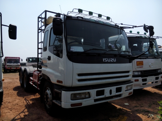คุ้มๆๆๆลดราคา ปรับตัวตามตลาด ขาย ISUZU GIGA เครื่อง 340 แรงม้า NGV 100\% รถเหมือนใหม่ป้ายแดง