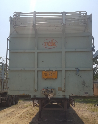 ขายหางเทรลเลอร์คอก 12 เมตร ต่ออู่ RCK รุ่งเจริญ ขายหางเทรลเลอร์คอก 12 เมตร ต่ออู่ RCK รุ่งเจริญ