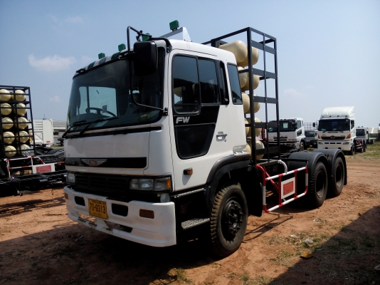 มีรถบรรทุกหัวลาก NGV เครื่อง แดวูและฮุนได หลายคันราคาไม่แพง สำหรับวิ่งงานโลจิสติกส์ มีทั้ง NISSAN UD HINO PROFIA ISUZU GIGA DECA
