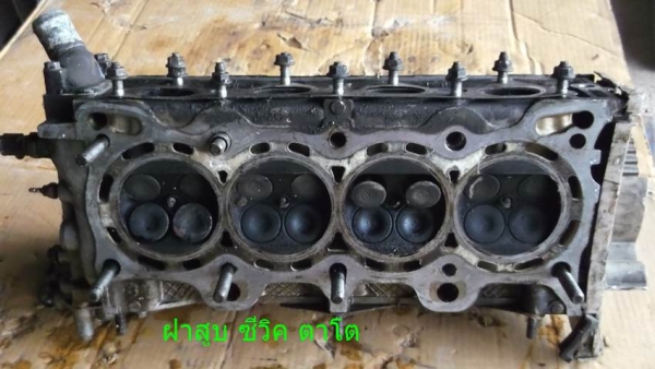 ฝาสูบ ท่อนบน ฮอนด้า ซีวิค 96- ครบๆ