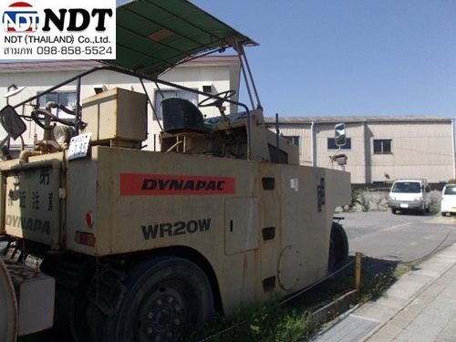 รถบดล้อยาง 7 ล้อ Dynapac R20A #1***** 1986yr  Tel : 098-858-5524 สามภพ ครับ