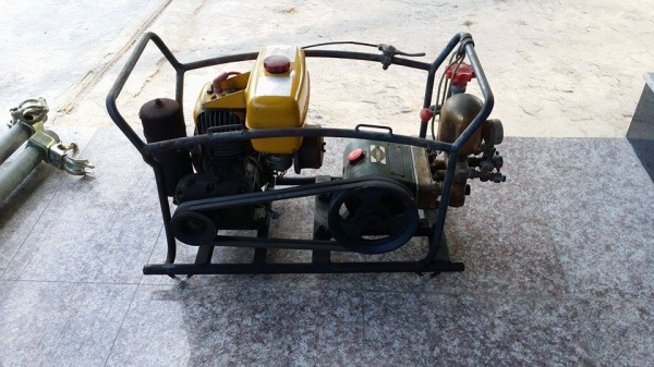 ปั๊มน้ำเก่าญี่ปุ่น  เครื่องยนต์ติดง่าย สภาพพร้อมใช้งาน