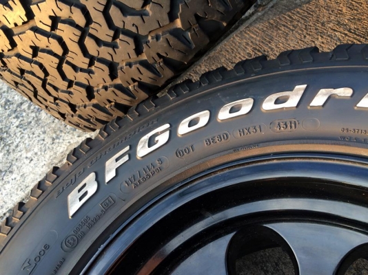 BF Goodrich All-terrain ขนาด 265 70 r16 + แม็กลาย Mickey สวยยกชุด BF Goodrich All-terrain ขนาด 265 70 r16 + แม็กลาย Mickey สวยยกชุด