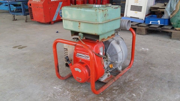 ปั๊มน้ำเก่าญี่ปุ่น YANMAR  รุ่น G350D เครื่องยนต์ติดง่าย สภาพพร้อมใช้งาน