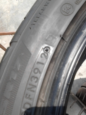 215/45R17 BRIDGESTONE POTENZA RE002 ปี 2012 ชุด 4 เส้น TEL.081-427-3941 215/45R17 BRIDGESTONE POTENZA RE002 ปี 2012 ชุด 4 เส้น TEL.081-427-3941