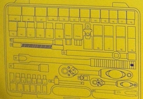 บล็อกชุด hobayashi 110 ชิ้น