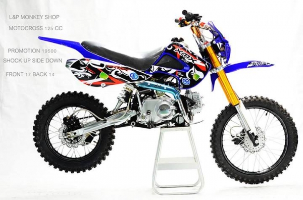 วิบาก 125 CC ลดราคา พิเศษ จาก 29999 เหลือ 19999 ลอง แวะ เข้ามา รับ ชม ได้แล้ว ที่ ติดต่อ กดLIKE ได้ที่ FACEBOOK L&amp;P MONKEY SHOP