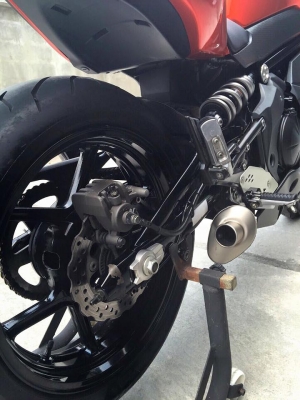 SALEBIKE KAWASAKI NINJA650 ปี2011ABS ท่ออาคาแท้ ท้ายสั้น ชิวแต่ง แฮนริซูม่า ในราคา 149000