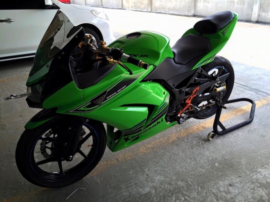 NINJA 250 ปี2011มีท่อสูตร FULL เสียงลั่นๆ ชิวแต่งชุดแฮนด์แต่งเกียร์โยง ยางหน้าหลังใหม่ ราคา 79500