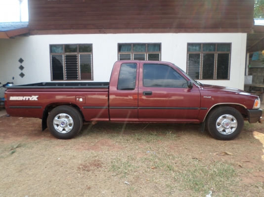 ขายรถกระบะโตโยต้าไมตี้เอ็กแค๊ปปี36 รถบ้านแท้100\%เจ้าของเดิมเป็นคุณครูรถสภาพเดิมๆทั้งคัน...เครื่องเดิมแน่นๆคานหน้าเดิมสีเดิมเครื่องนิ่งเงียบมากประหยัดน้ำมันสุดๆไม่เคยชน+ไม่เคยบรรทุกหนักทุกอย่างเดิมทั้งคันเครื่องดีเดินนิ่งดังนุ่มเหมือนใหม่ไม่ไอไม่จามสภาพพร้ ขายรถกระบะโตโยต้าไมตี้เอ็กแค๊ปปี36 รถบ้านแท้100\%เจ้าของเดิมเป็นคุณครูรถสภาพเดิมๆทั้งคัน...เครื่องเดิมแน่นๆคานหน้าเดิมสีเดิมเครื่องนิ่งเงียบมากประหยัดน้ำมันสุดๆไม่เคยชน+ไม่เคยบรรทุกหนักทุกอย่างเดิมทั้งคันเครื่องดีเดินนิ่งดังนุ่มเหมือนใหม่ไม่ไอไม่จามสภาพพร้