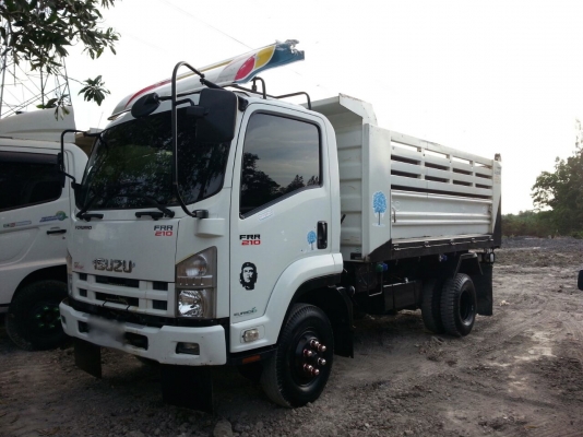 รถอีซูซุ 6 ล้อดั้ม FRR  210 แรงม้า. ปี 54  ( รถวิ่ง 6x,xxx กม. )     สนใจติดต่อ  081 - 6079515