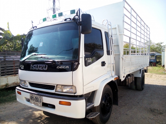 6 ล้อใหญ่  ISUZU  DECA  FTR  195 แรงม้า  * ยาว 5.50 ม. *  รถสวยเดิม+สวยจริง+พร้อมใช้งาน * รถห้างแท้ * มีเล่มพร้อมโอน *