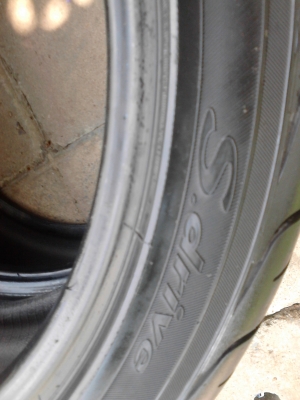 205/45R17 YOKOHAMA S-drive   มี 2 เส้น   TEL.081-427-3941