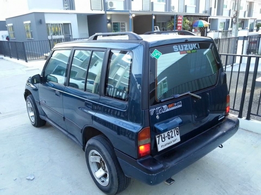 ขายซูซูกิ วิทาร่าปี 96 ขับ4wd ติดแก๊สหัวฉีด บอดี้สวยเดิมบางไม่มีชน แม๊กสวย แอร์เย็นหนาว พร้อมลุย ขายซูซูกิ วิทาร่าปี 96 ขับ4wd ติดแก๊สหัวฉีด บอดี้สวยเดิมบางไม่มีชน แม๊กสวย แอร์เย็นหนาว พร้อมลุย