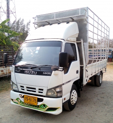6 ล้อกลาง  *Euro.2*  ISUZU  NKR 130 แรงม้า  *ยาว 4.30 ม.*  รถสวยเดิม+สวยจริง+พร้อมใช้งาน * รถห้างแท้ * มีเล่มพร้อมโอน *