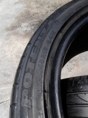 205/45R17 BRIDGESTONE POTENZA มี 2 เส้น TEL.081-427-3941 205/45R17 BRIDGESTONE POTENZA มี 2 เส้น TEL.081-427-3941