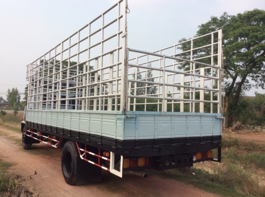 ISUZU Rocky6ล้อ( FTR ห้างแท้)  ยาว7.2 ม. เบรคจิ๊ฟฟี่ พวงมาลัยพาว์เวอร์ เครื่องดี ขับดี ครัทซีสวย พื้นปูเหล็ก รั้วแป๊บสูง ขาย 650,000 บาท