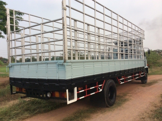 ISUZU Rocky6ล้อ( FTR ห้างแท้)  ยาว7.2 ม. เบรคจิ๊ฟฟี่ พวงมาลัยพาว์เวอร์ เครื่องดี ขับดี ครัทซีสวย พื้นปูเหล็ก รั้วแป๊บสูง ขาย 650,000 บาท