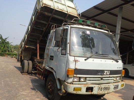 ISUZU6ล้อ ROCKYดั้ม (FRR )ชัชชีสวยจัดเครื่อง175แรงพวงมาลัยเพาเวอ เบรคจิ๊ฟี่ ยาง825ขอบ16 (ภาษีไม่ขาด) ขาย 460,000 บาท