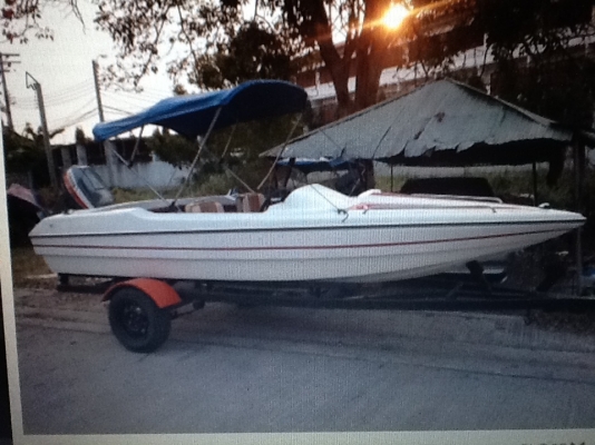 ขายเรือเร้วไฟเบอร์16ฟุตเครื่องyamaha55เเรงพร้อมเทนเลอร์