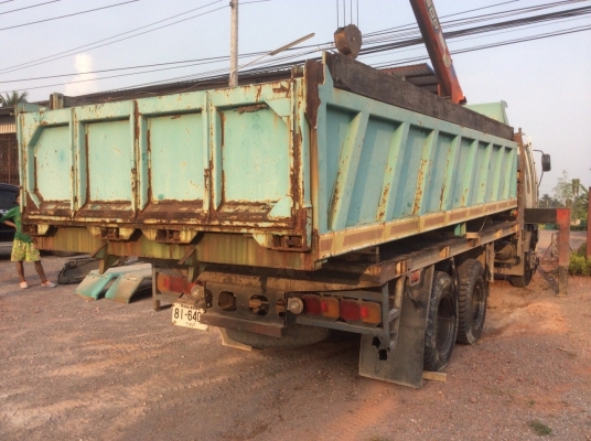 กระบะ10ล้อ(ดั๊มเหล็ก) อุปกรณ์ครบ ขนาด 0.84/2.5/6.0 เนื้อเหล็กสวย ไม่ผุ ถอดลงจาก มิตซูไอหลง ขาย115,000 บาท