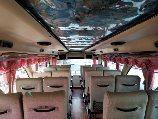 ขายรถบัส 10 ล้อ 2 ชั้นแอร์ HINO เครื่อง F17D 8 สูบ 520 แรงม้า 2 ชั้นปี 2554 ราคา 2300000