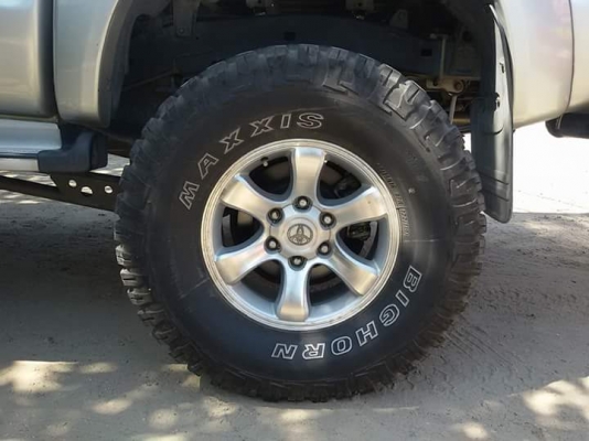 ยาง MAXXIS BIGHORN 762  ปี 11 = 4เส้น  285 / 75 /16 เทียบเท่า ยาง33 + แม็ก PRADO 4วง