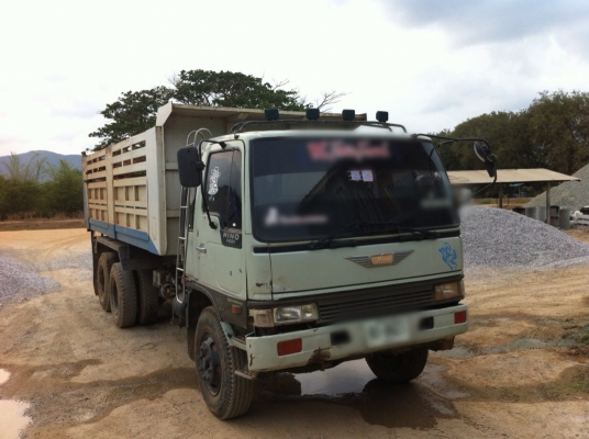 ขายรถสิบล้อดัมพ์ Hino 3H เครื่องเดิม 195 แรง 2 เพลา กระบะดัมพ์ ทะเบียนพร้อม