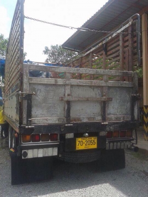 10 ล้อเพลาเดียว หลังถนนวาง เครื่อง 195 แรง FVM12MY-3602950 รถสภาพสวย เพลาใหญ่