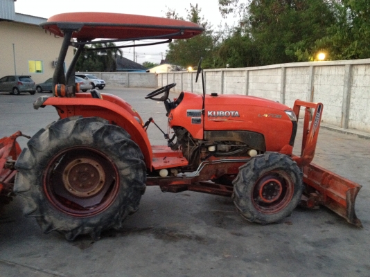 แทรคเตอร์ คูโบต้า L4708 พร้อมใบดันดินและโรตารี่